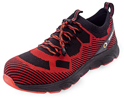 Security Line New Sanson S3 C1 SRC, Fire and Safety Shoe Hombre, Rojo, 46 EU