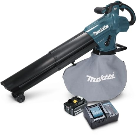 SOPLADOR ASPIRADOR HOJAS BL 18V 5.0AH LXT 25L