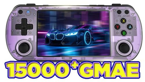 ZYGSEVE 2025 Classic Handheld Gaming Console 4-inch HD IPS display over 15000 Classic Games 64GB Storage Supporting 10+ Linux Emulators With a 3500mAh Long-Life Battery