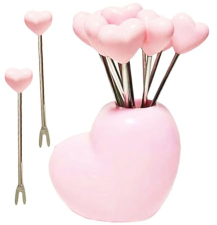 Forchettine da Antipasto - Forchette Carine Posate In Acciaio Inossidabile | 10 Pezzi Spiedini Riusabili In Acciaio Inossidabile, Set Utensili Per Insalate, Dessert, Antipasti, Cocktail E