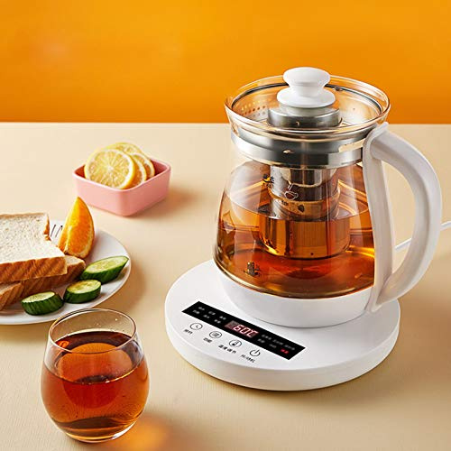 bollitore elettrico, Teiera elettrica in vetro addensato completamente automatica, bollitore for il controllo della temperatura, for tè multifunzione
