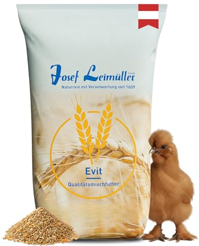 Leimüller Mangime per Galline Moroseta con Gamberetti - Mangime Premium per Galline Moroseta, Allevamento e Ovaiole - Senza Mais, 100% Senza OGM - Depolverato