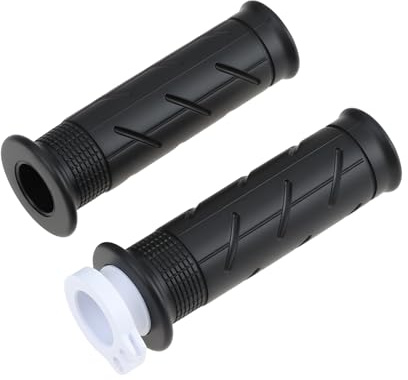 OTOTEC 1 Par de Puños para Manillar de Motocicleta de 22 Mm con Posiciones de Montaje de Cable Compatible con Honda CBR600F CBR600RR CBR1000RR