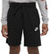 Nike Jungen JSY Aa Shorts, Black/White/White, 9 Jahre EU