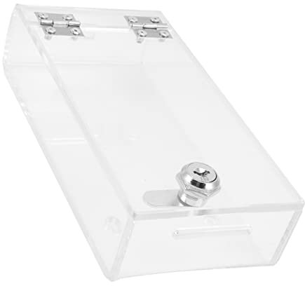 GRIRIW Kasten Telefon Zeitgesteuertes Schließfach Kleines Zeitgesteuertes Schließfach Handy Schließfach Handy-safe Telefon Gefängnis Handyhalter Mitarbeiter Aufbewahrungskiste Acryl Kabel