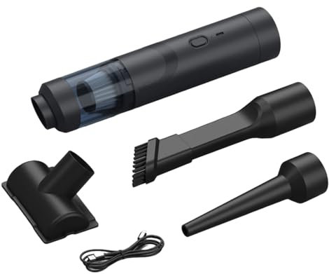Zwpontia Car Cordless Vacuum 19000Pa Powerful Vacuum 4 In 1 Portable Car Cordless (Some Accessories Are Black) Rechargeable Portable For, Home, Office, Kitchen