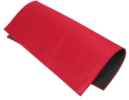 Toyvian Square Mahjong Table Mat Thick Noise Reduction Cloth Gaming Table Top Mat for Tile Games Soundproofing Protective Board Game Pad