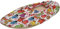 Slipstop Kinder Strandschuhe Anti Rutsch Ballett Schuhe Schwimmschuhe Urlaub Badeschuhe Yoga Pool lustige Katzen für Mädchen weiß/bunt, Größe 27-29