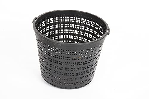 Lincolnshire Pond Plants Ltd - Pond Baskets Ideal for Planting Around Your Pond - Pond Pots - Pots and Compost (3, 17 cm Round - 2 Litre)
