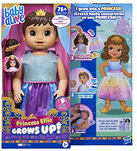 Baby Alive BA Princess Ellie Grows UP BRNH