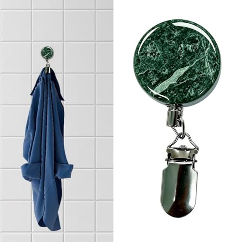 Pinces à torchon de cuisine, Support mural adhésif puissant rétractable, Support Suspension Pour Torchons Et Linge, Pour chambre, camping-car, cuisine, placard, lisses, vêtements, chaussettes, sacs