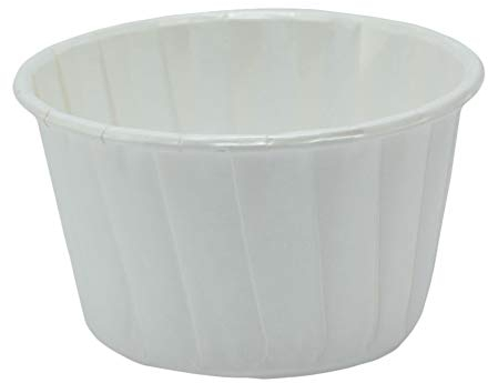 Graziano, Pirottini per Dolci in Carta da Forno Color Bianco, Pirottini in Carta Alimentare con Bordo Ripiegato, Ideali per Creare Dolcetti in Qualsiasi Occasione, 20 Pezzi