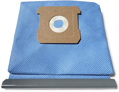 MI:KA:FI Reusable Filter Bag | Dirt Trapper for Wet/Dry Vacuum Cleaner + Industrial Vacuum Cleaner (10 Litres, Bag Opening 38 mm for e.g. Einhell Battery Vacuum Cleaners)