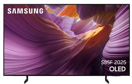 Samsung TV 77 Pouces OLED S85F 4K Smart TV avec Vision AI, Couleurs certifiées par Pantone TV Plus