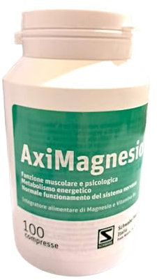 Pegaso Aximagnesio Integratore Alimentare di Magnesio, 100 Compresse, 134 g