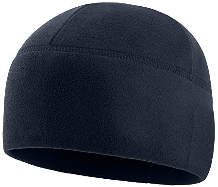 M-Tac Gorro de forro polar para reloj, gorro táctico militar del ejército, gorro de invierno con calavera, Azul marino, Small