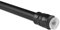 Bestlivings Klemmstange (Schwarz) Schraubtechnik ausziehbar 60-90 cm, Gardinenstange zum Klemmen, für leichte Gardinen, kein Bohren und kein Kleben