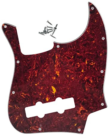 Dopro Jazz Bass Schlagbrett passend für USA/mexikanische 4-saitige Fender Jazz Bass Vintage Tortoise