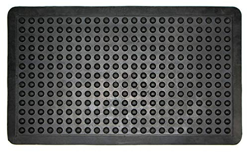 OLIVO.shop | SOSTA Tapis en caoutchouc marqué, tapis caoutchouc à bulles, tapis en caoutchouc ergonomique anti-fatigue, tapis défatiguant pieds 12 mm, 2 tailles (90 x 120 cm)