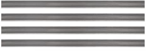 Tersa - Cuchillas de cepilladora (150 mm, HSS, M42, 2 unidades, adecuado para madera dura y madera blanda, cuchillas de cepilladora para sistemas de tensión de Tersa)