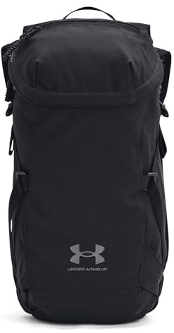 Under Armour 1378411 Flex Trail Backpack Trainingsrucksack, Unisex, Einheitsgröße, Schwarz, Schwarz, talla única, Casual