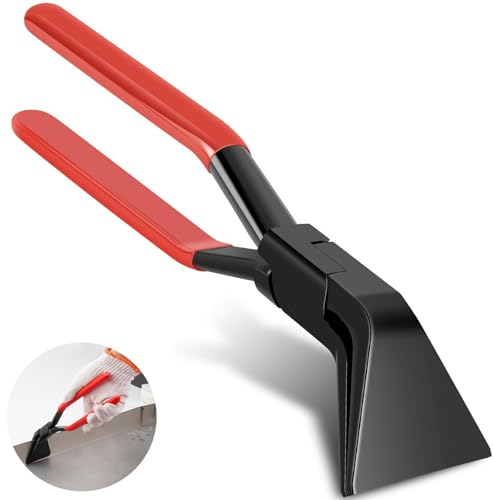 Falzzange 45°, Abkantzange, Biegezange, Falzzange, Blechbiegezange, Falzzangen Set, Abkantzange Blech, Blechbiegezangen, Klappzange mit Rutschfesten Griffen zum Biegen und Glätten von Blechen