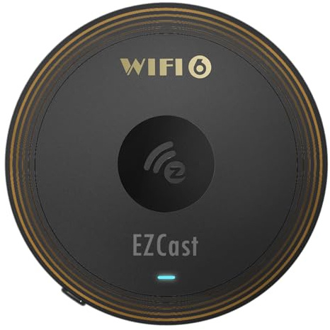 EZCast Ultra U2 4K/60Hz Wi-Fi 6 HDR Adaptateur d'affichage sans fil pour Windows, MacOS, Android et iOS, prend en charge DLNA, Airplay, Miracast et Peer-to-Peer, écran miroir et extension pour PC