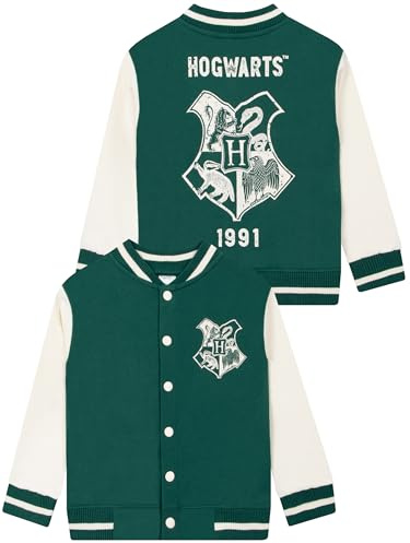 Harry Potter Boys Bomber Jacket, Hogwarts Boys Jacket, Baseball Jackets For Kids, Ages 5 To 13 Years