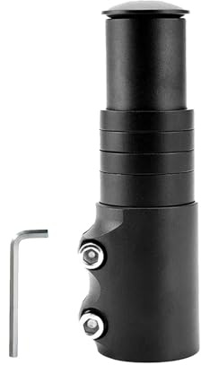 Pevlkawr LenkererhöHung Fahrrad Fahrradlenker ErhöHung Lenkervorbau Verstellbar Abnehmbare Fahrzeuggriffe VerfüGbar FüR Mountainbikes, StraßEnfahrzeuge, Stadtfahrzeuge, 28.6mm