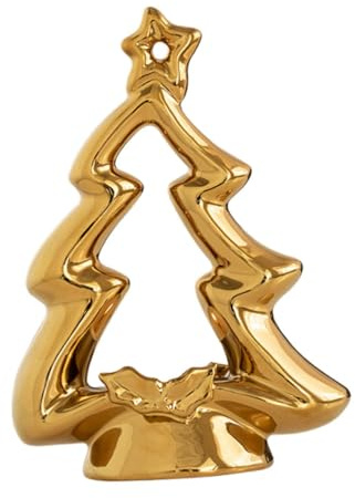 F Fityle Portacandele per Albero di Natale, Portacandele per, Festa, Stile Fattoria, per Mobile, Inaugurazione Della Casa, Scrivania, Oro