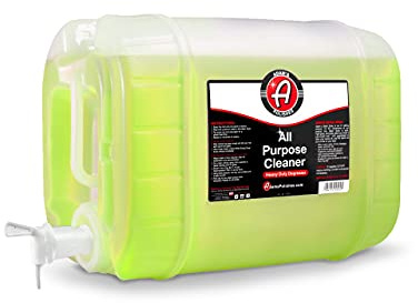 Adam's Polishes Heavy Duty All Purpose Cleaner & Degreaser - Powerful, Professional Strength Formula That Easily Cuts Heavy Grease & Tar, Tire Cleaner, Engine Bay Cleaner, and More (5 Gallon)