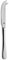 Grunwerg Windsor Carded Cheese Knife CHKWDR/C, 18/0 Stainless Steel, Black