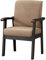 ARKORDER Mid-Century Moderner Stuhl mit Armlehnen, Loungesessel mit Holzrahmen, Lesesessel mit hoher Rückenlehne, Stuhl für Schlafzimmer, Wartezimmer