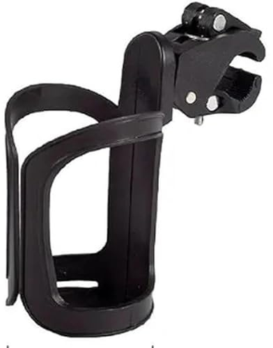 Stroller Cup Holder, Universal Stroller Bike Stroller Cup Holder, 360 Degree Swivel Adjustable Beverage Coffee Bottle Organizer For Baby Bottles, Bikes And Drink Bottles