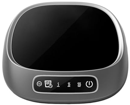 Chauffe-Tasse Pour Bureau - Écran Tactile Intelligent Rechargeable - Chauffe-Tasse Électrique Pour Tasse À Café Pour Bureau,Pour Thé au Lait Chocolat Chaud Cuisine Chambre Salle d'étude Table à Manger