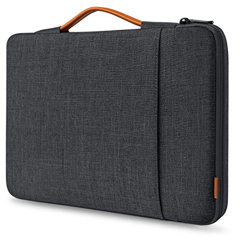 Inateck 360° 14 Pollici Borsa Porta Pc Compatibile con 15.3 Pollici MacBook Air M4 2025, M3 A3114 2024/M2 A2941 2023, 13,5 Pollici Surface Laptop 6/5/4, 13.5 Surface Book