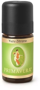 PRIMAVERA Ätherisches Öl Yuzu Zitrone 5 ml Vegan - Aromaöl, Duftöl, Aromatherapie – erheiternd, vitalisierend