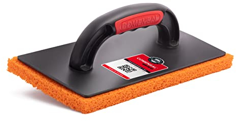 COMENSAL® Llana Talocha de Esponja - Llana para Limpieza - Talocha con Esponja - Talocha Esponja Limpieza - Esponja para Azulejos - Made in EU - 140x280 mm