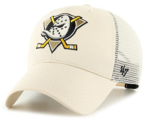 '47 Brand Trucker Cap - Branson NHL Anaheim Ducks Natural