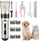 KAEFUYS Schermaschine Hund - IPX7 Wasserdichte Hundeschermaschine Professionelle Tierhaarschneidemaschine für Hunde & Katzen mit LCD-Anzeige