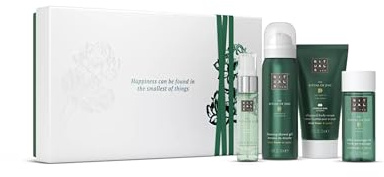 RITUALS Caja de regalo The Ritual of Jing, Small - Set de baño con productos para el cuidado de la piel y para el hogar con flor de loto sagrado y jujube.