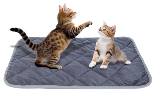 Qiwieod Dog Bed for Transport Box - Cat Sleeping Place Heat Pad Washable Sleeping Cushion for Cold Insulation Rest Area for Cage Car Indoor Travel