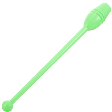FOMIYES Bastone per Allenamento Calisthenics Verde 34Cm per Adulti e Ragazzi Accessorio per Ginnastica Artistica e Danza