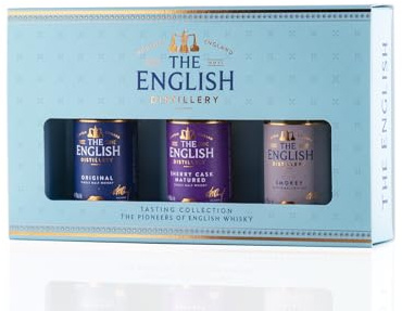The English Gift Pack: 3x5cl Miniature Set Single Malt Whisky, 44% vol
