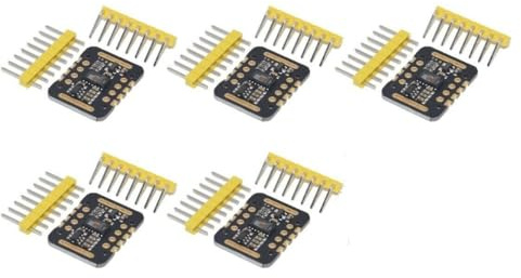 TECNOULAB 5 pièces Capteur de fréquence Cardiaque MAX30102 détection d'impulsion, Test de Concentration d'oxygène dans Le Sang