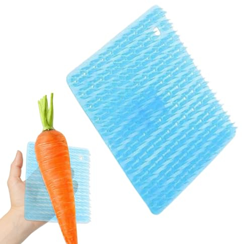 Brosse de nettoyage pour fruits et légumes - Brosse de nettoyage multifonction pour carottes, radis, légumes