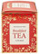 New English Teas Christmas Box Tea Carton with 10 Breakfast Teabags, 0.02 kg, red