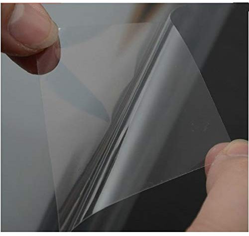 Pizarra de película transparente adhesiva para escribir con rotulador, 50 x 200 cm