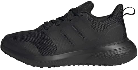 adidas Fortarun 2.0 Cloudfoam Lace Shoes Laufschuhe, Core Black/Core Black/Carbon, 38 EU