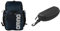 ARENA Team Backpack 45 Großer Sportlicher Rucksack & Swim Brillenetui, Brillenetui Hardcase, Brillenetui Hartschale, Schwarz